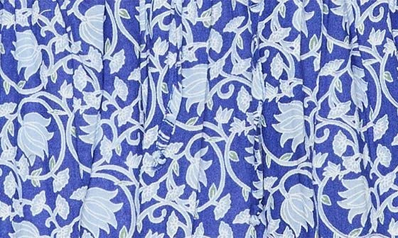 VERO MODA Lyca Floral Organic Cotton Tiered Dress 2