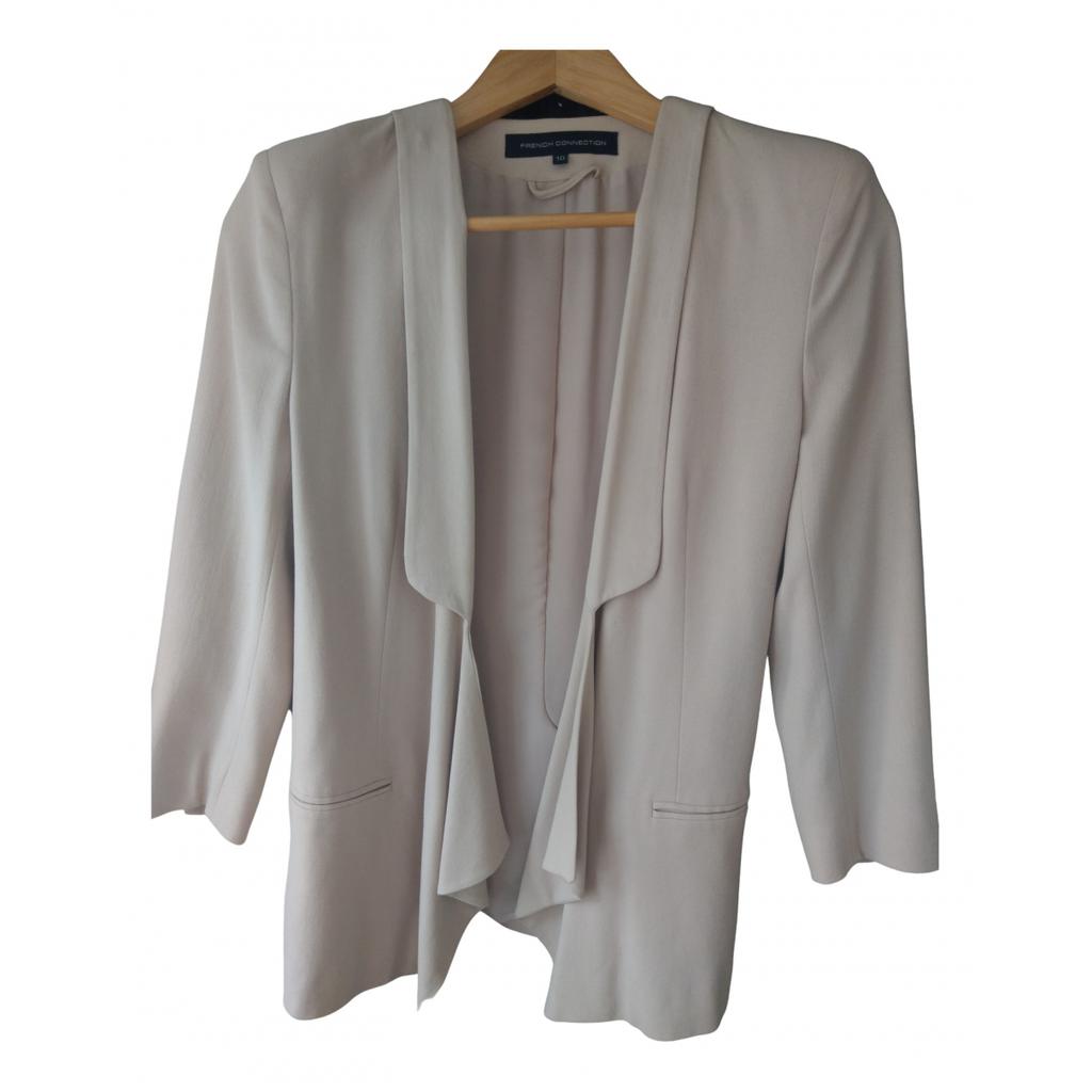 French Connection French Connection Beige Cotton Jacket