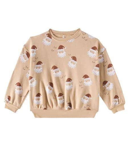 Rylee + Cru Santa cotton-blend sweatshirt 1