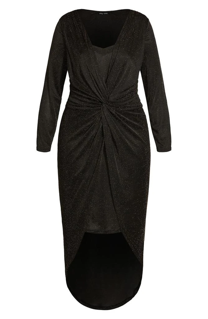 City Chic Dress Mysterious High-Low Dress 3