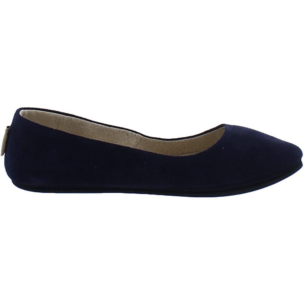 FS/NY Sloop Womens Suede Round Toe Flats