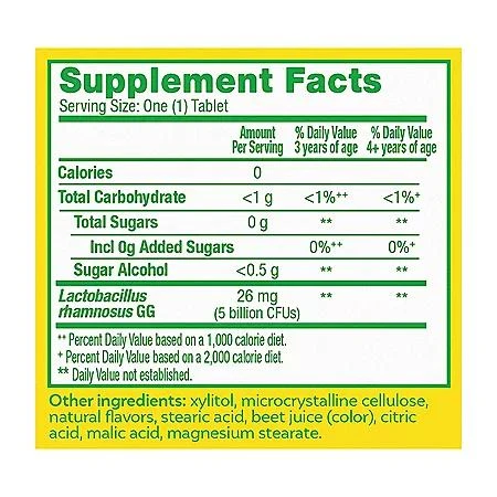 Culturelle Culturelle Kids Purely Probiotics Chewable Tablets, 60 ct. 5