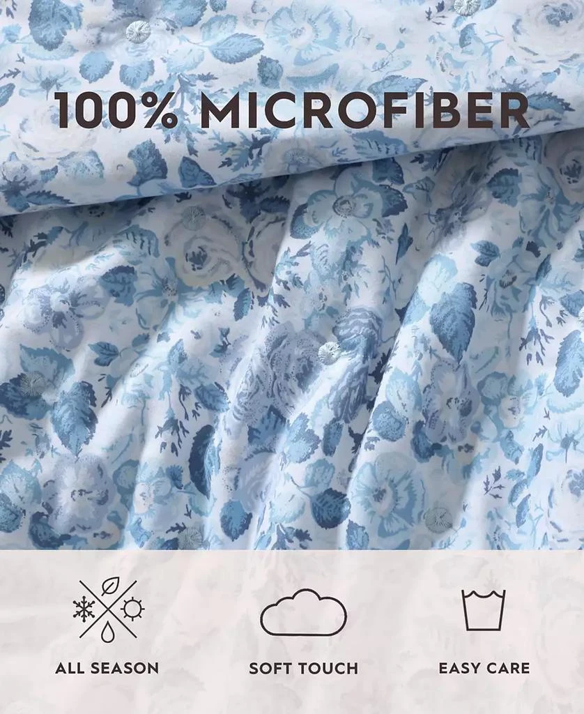 Laura Ashley Quartet Dot 2 Piece Quilt Set 8