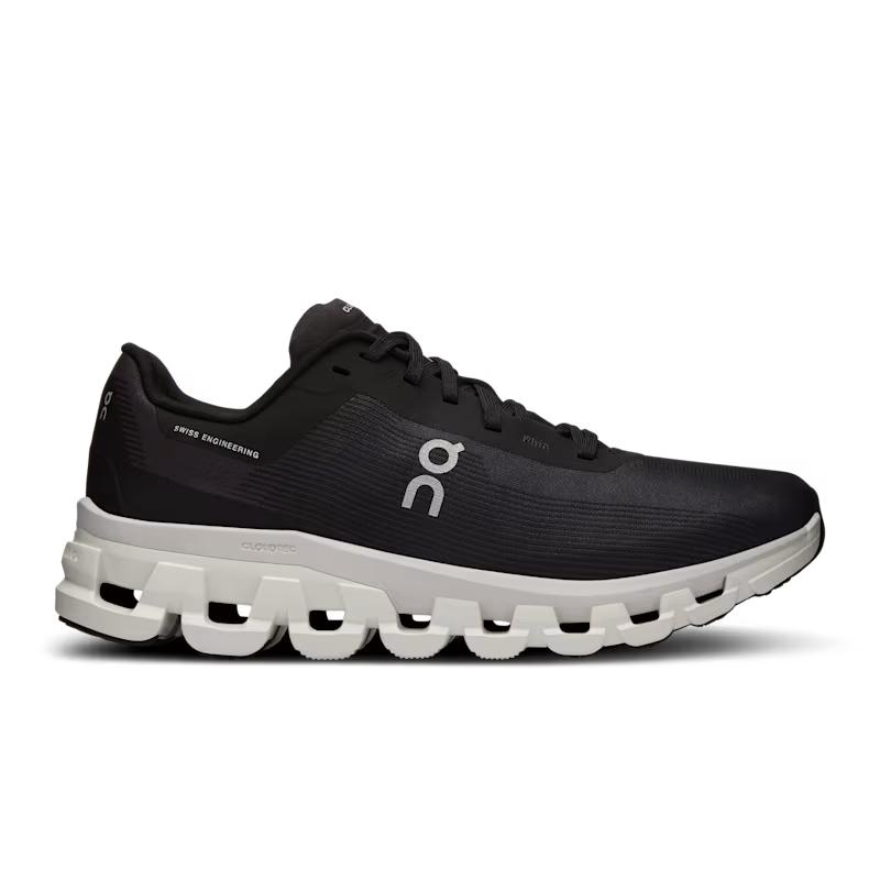 On On Cloudflow 4 3WD30110299 Sneakers Women US 5 Black White Running Shoes ZPO3111