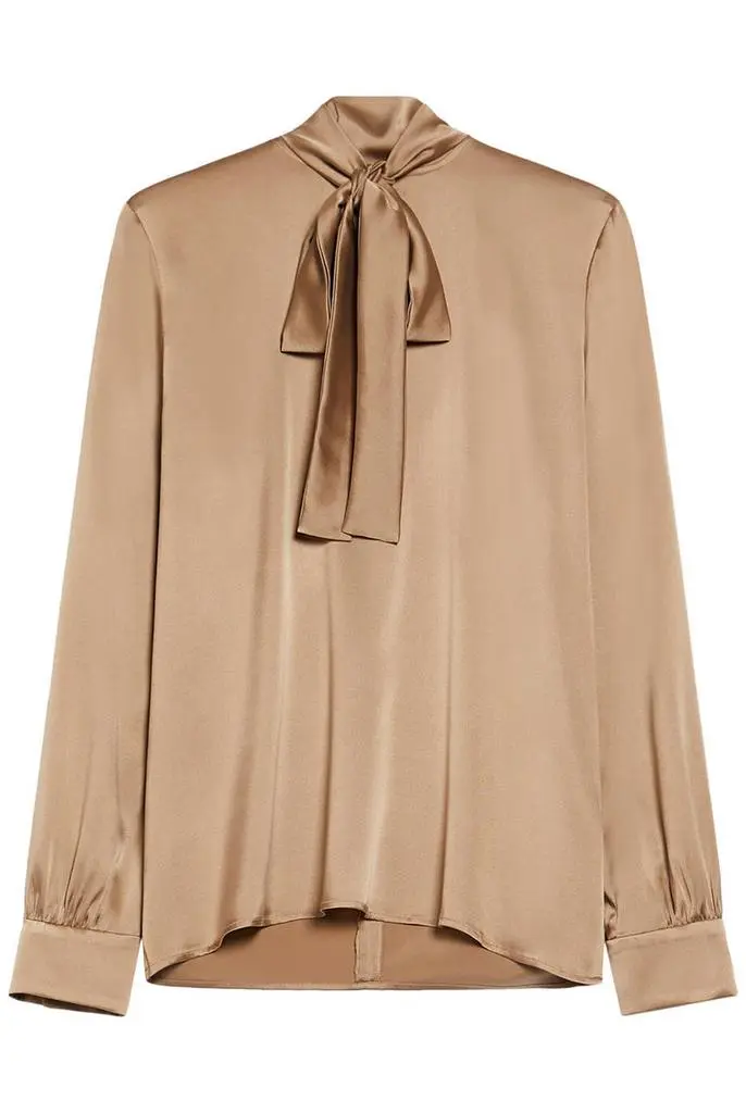 Max Mara Silk satin shirt 6