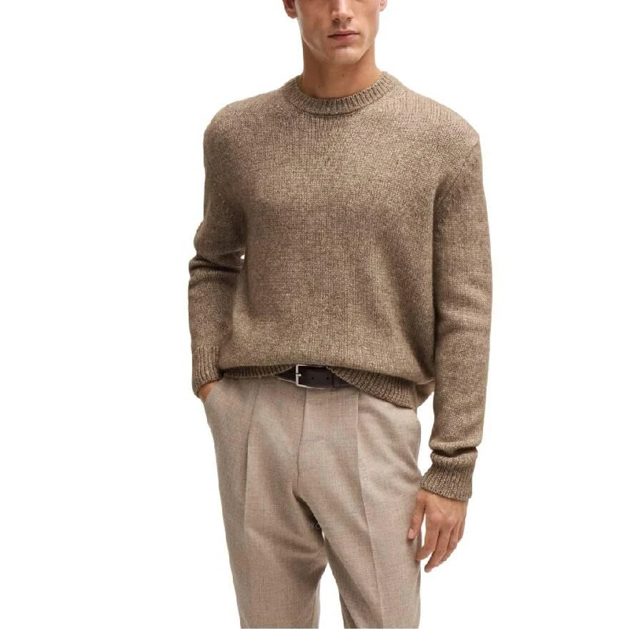 Hugo Boss Wool Silk and Bison Hair Relaxed-Fit Sweater 2