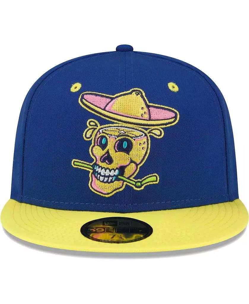 New Era Men's Blue Lynchburg Hillcats Copa De La Diversion 59FIFTY Fitted Hat 2