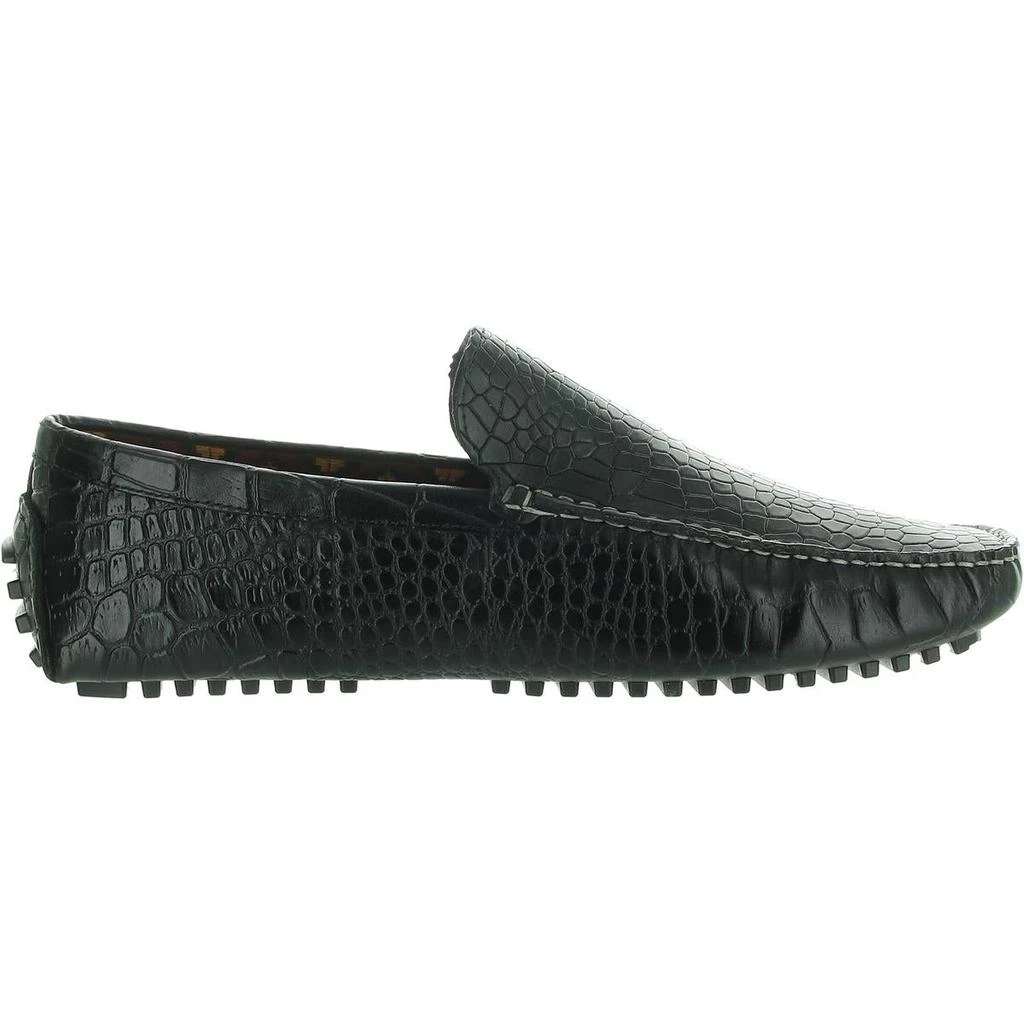 Donald J Pliner Vildi Mens Leather Slip On Loafers 2