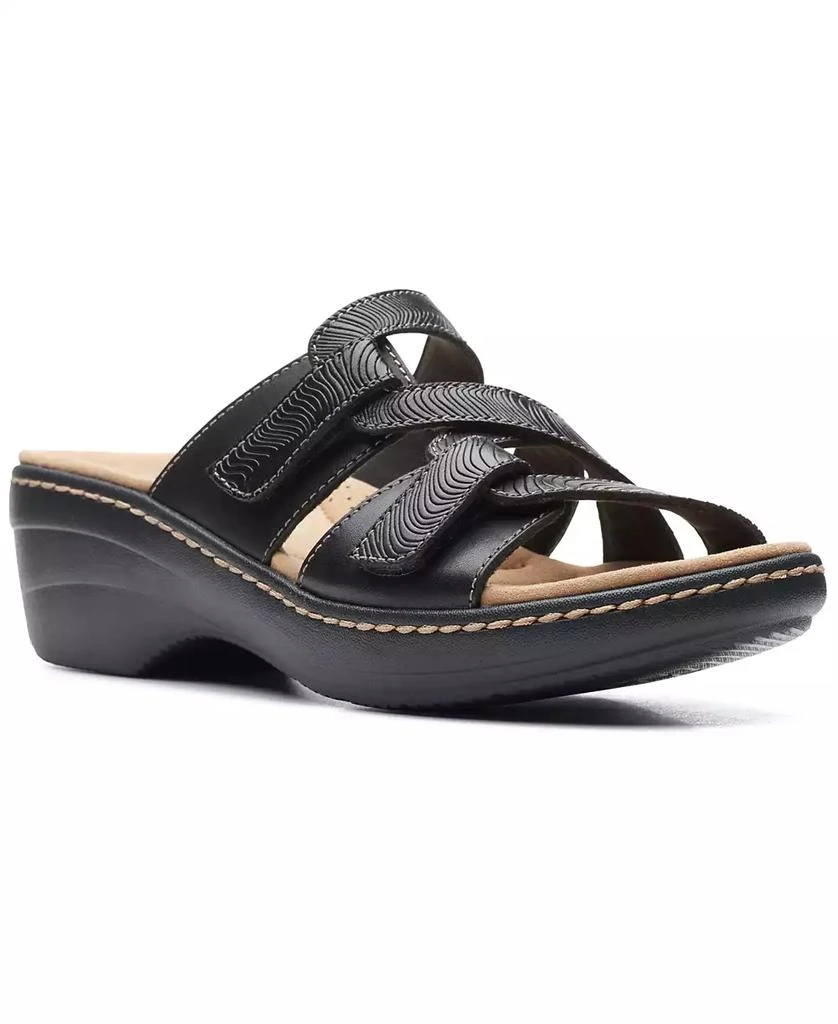 Clarks Women's Merliah Karli Slip-on Strappy Sandals 1