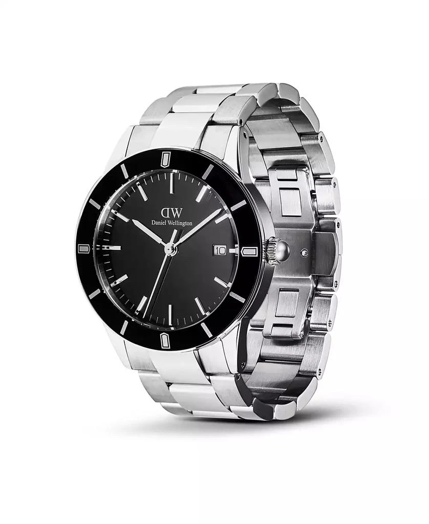 Daniel Wellington Men's Analog Silver Tone Stainless-Steel Watch, 40mm 2