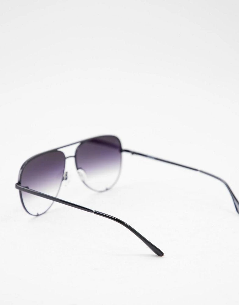 Quay Quay High Key sunglasses in black fade 4
