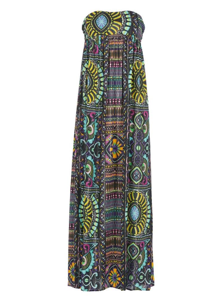 MISS BIKINI Black Viscose Dress