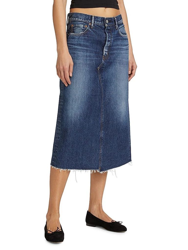 MOUSSY VINTAGE Longleaf Denim Skirt 4