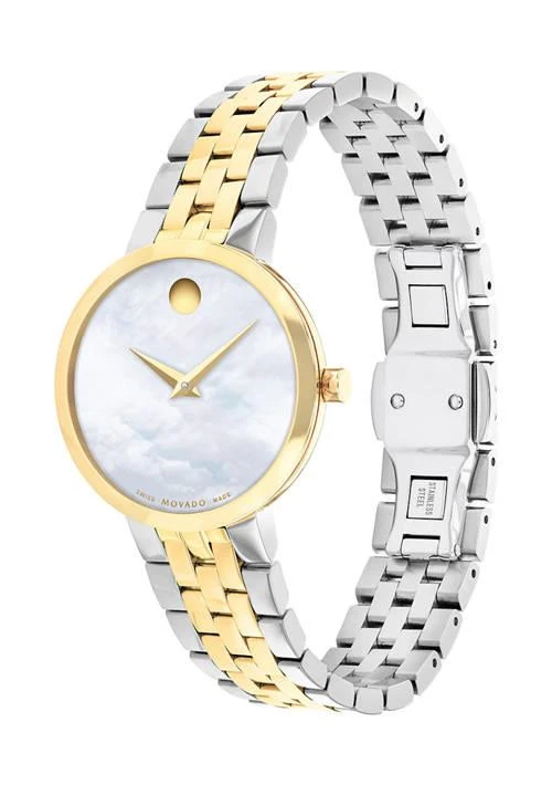 Movado Core Museum Classic Multilink Two Tone Watch 3