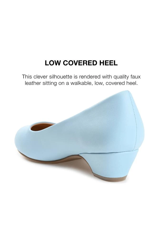 Journee Collection Saar Kitten Heel Pump 6