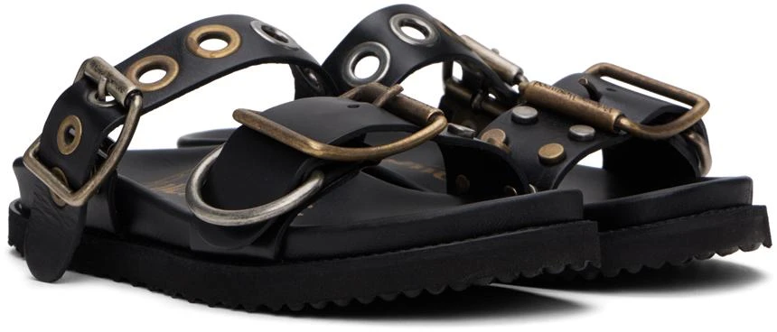 Vivienne Westwood Black Alex Stud Sandals 4
