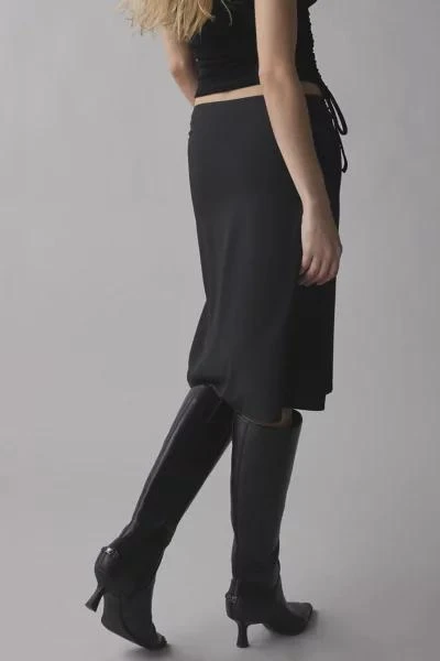 Motel Motel Esmeray Asymmetric Hanky Hem Midi Skirt 2