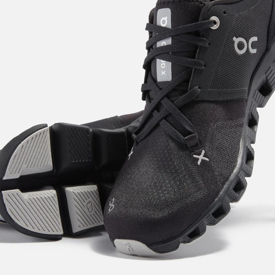 On ON CLOUD X 3 MESH RUNNING TRAINERS 3