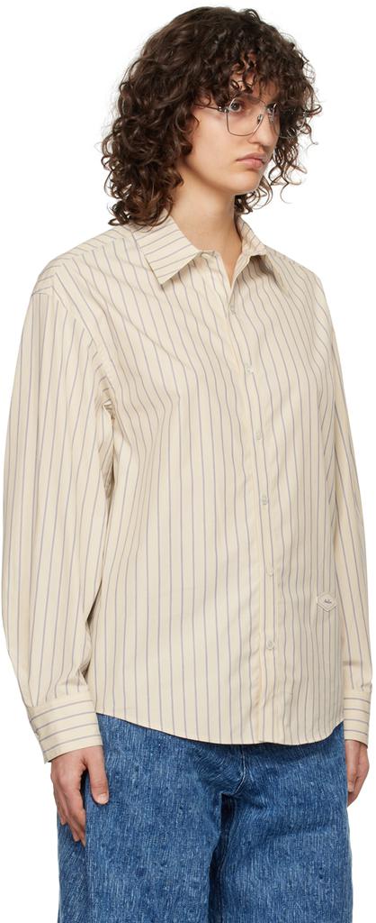 ADER error Beige Fluic Shirt