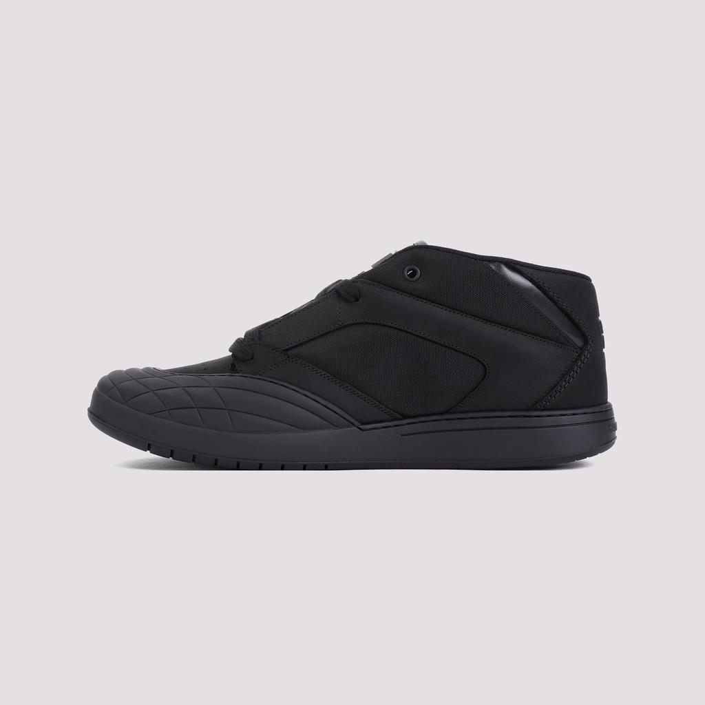 ジバンシィ Givenchy New Line Men Shoes Mid-Top Sneakers Givenchy Men's New Line Mid Sneakers in Black Givenchy