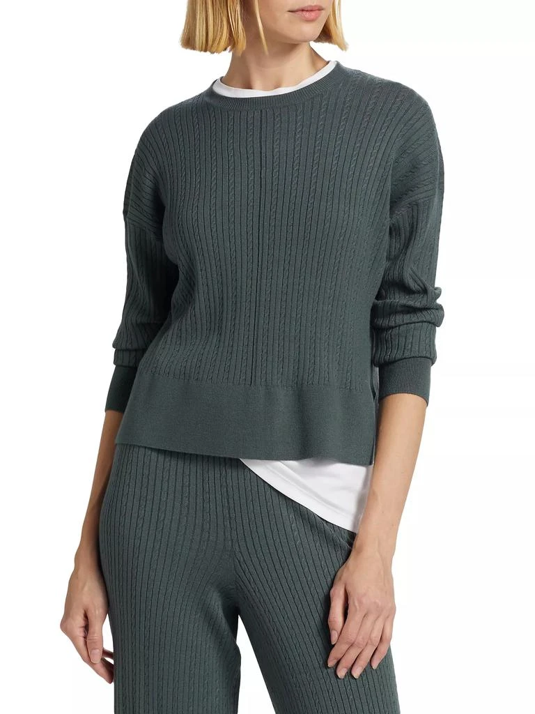 Splendid Veronica Cable-Knit Sweater 3