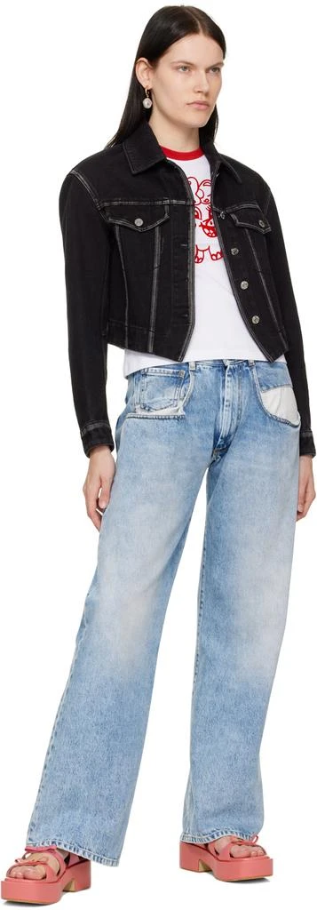 Safsafu Gold Daisy Cotton Candy Earring 4