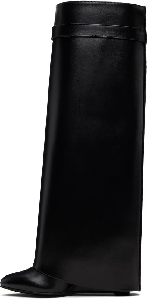 Givenchy Black Shark Lock Tall Boots 3
