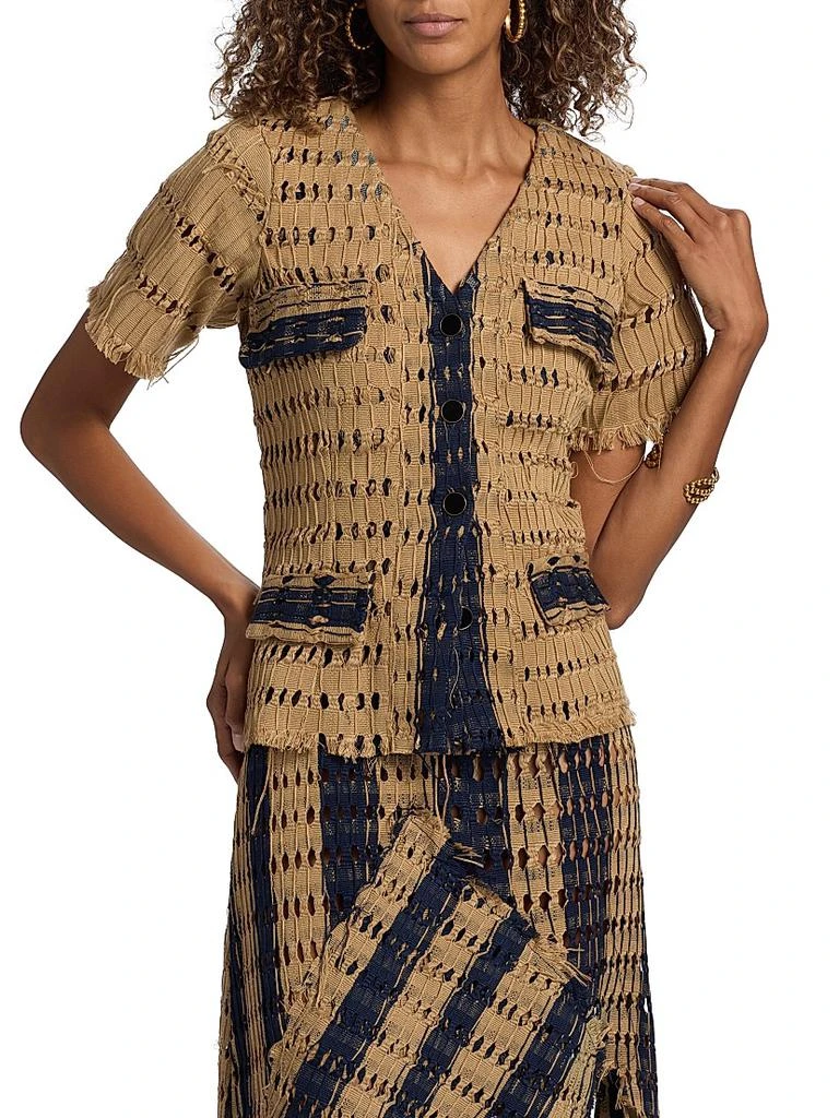 Busayo Lara Crocheted Cotton Top 3