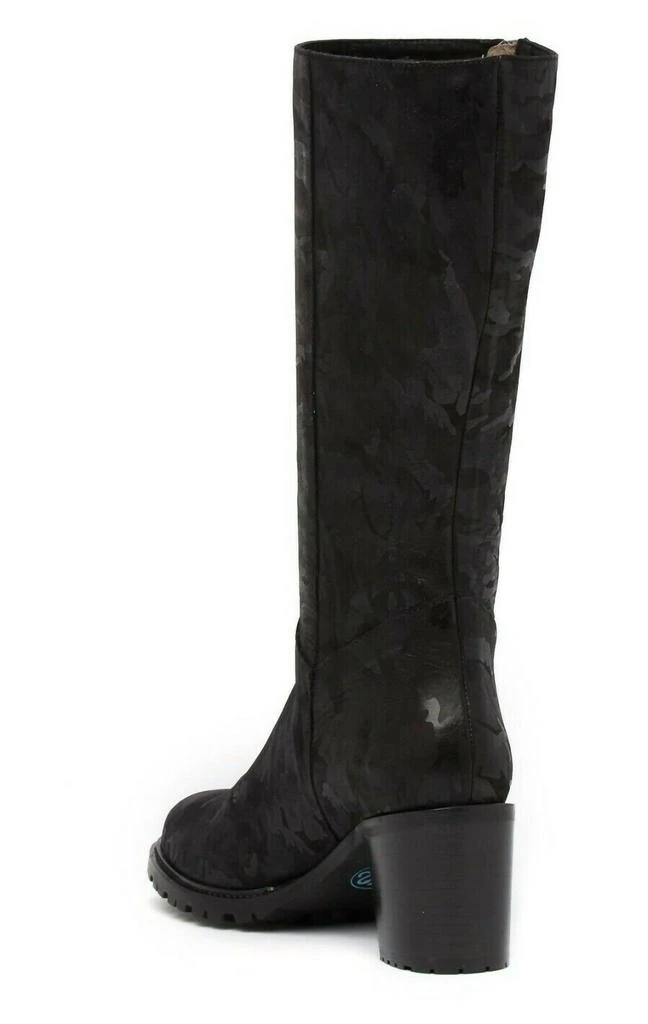 Ross & Snow Rosina Heeled Boots In Black Camo 3