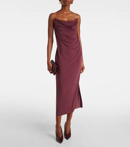 white christmas dresses Sundream Jersey Corset Dress White / Medium