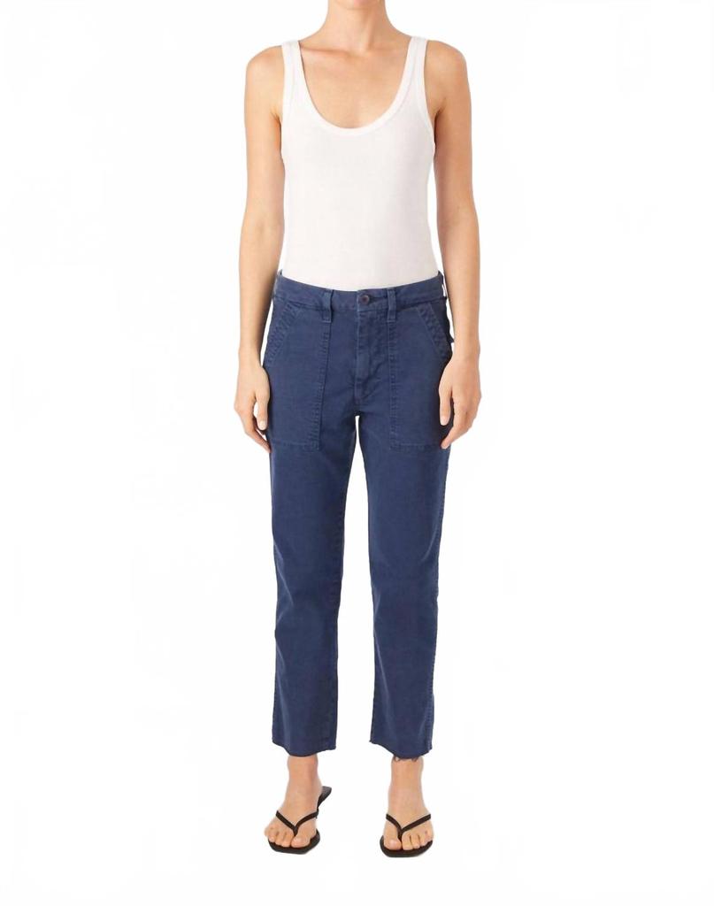 AMO Easy Army Trouser In Neptune