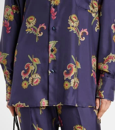 ETRO Printed silk shirt 5