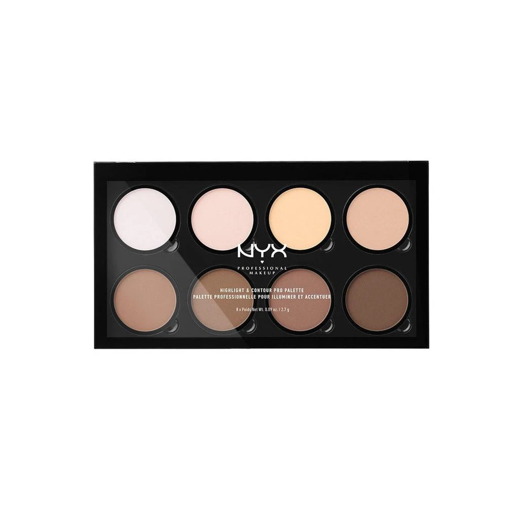 Octopus x Nyx Highlight & Contour Pro Palette Palette Highlighter 1