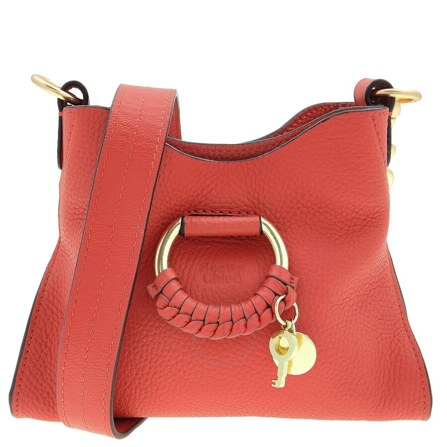 See by Chloé Mini Joan Leather Top Handle Bag