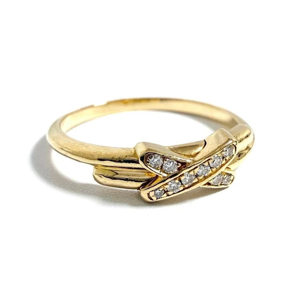 Chaumet yellow (18K) Band Ring (Pre-Owned)
