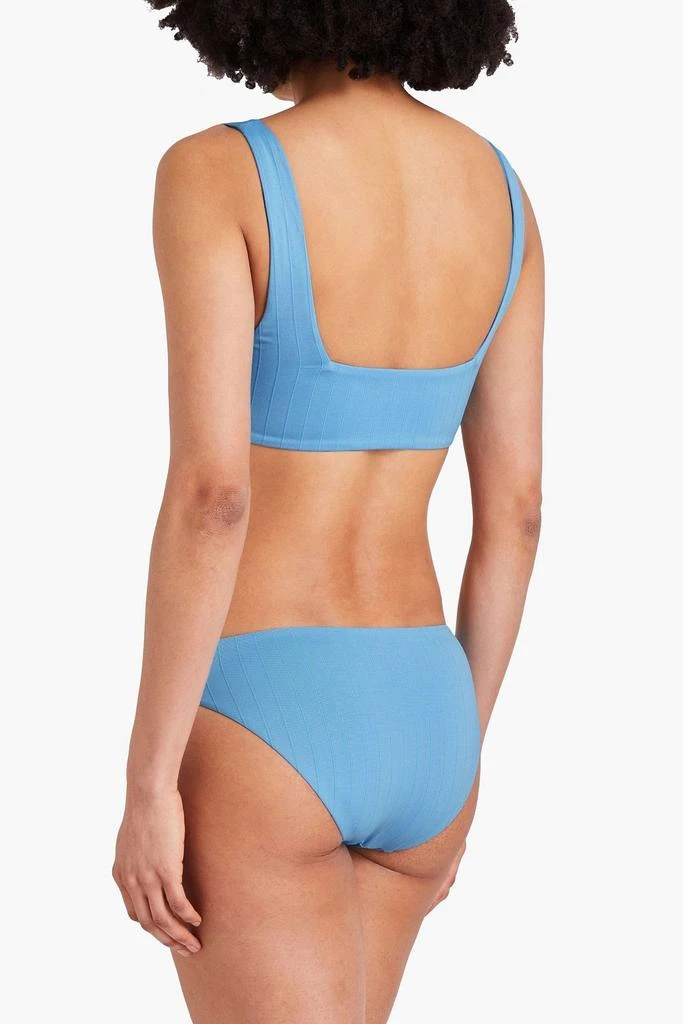 Onia Lily striped mid-rise bikini briefs 3