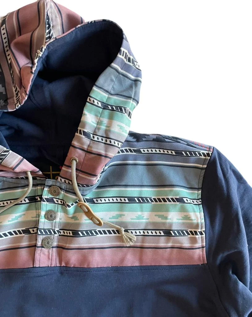 STS Ranchwear Men's Ryland Hoodie In Navy Serape 2