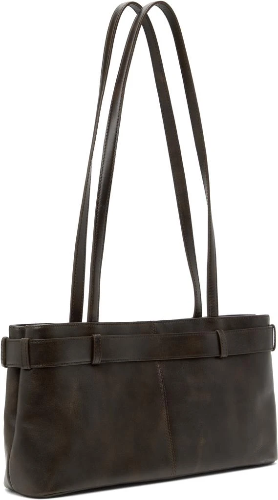 OSOI Brown Shoulder Brocle Bag 3
