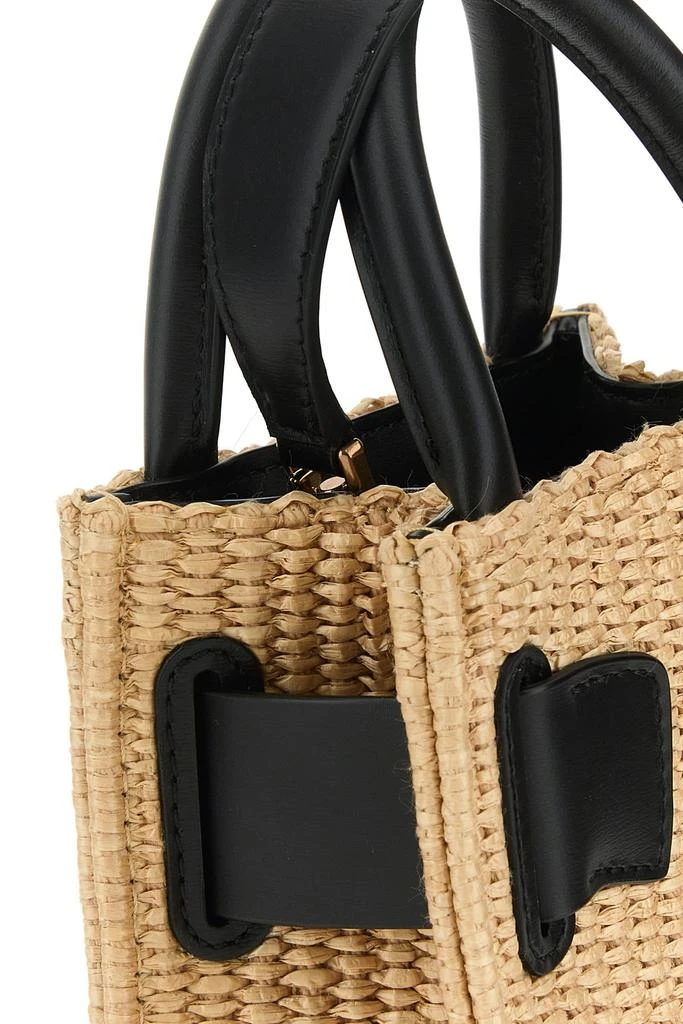 Boyy Raffia Bobby Tourist Epsom handbag 3
