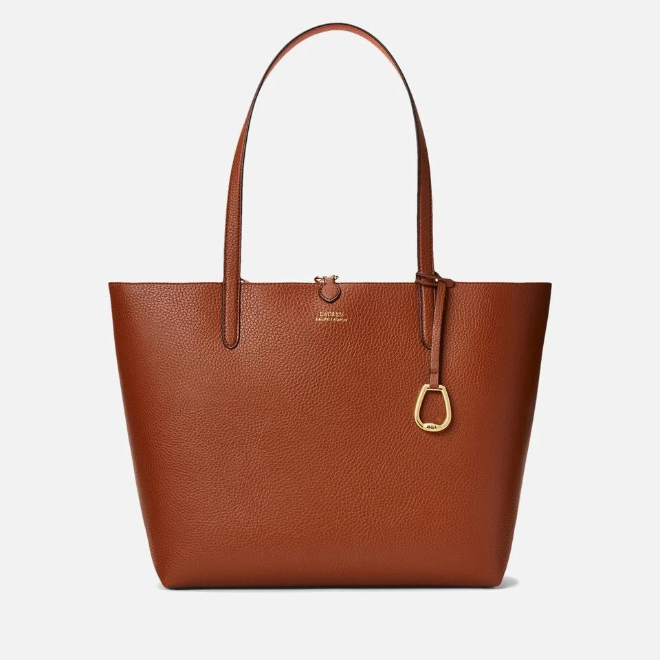 Ralph Lauren Lauren Ralph Lauren Pebble-Grain Faux Leather Reversible Tote Bag 5