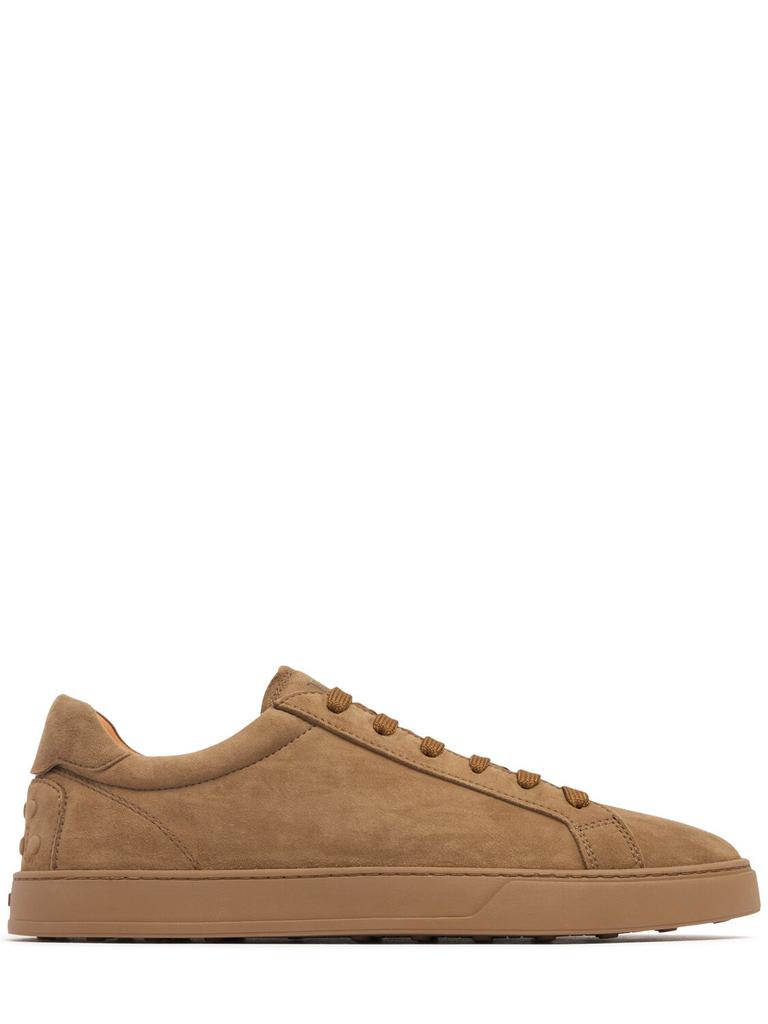 ★関税込み★ TOD’S SNEAKERS Man ブラウン レザー スニーカー XXM03E0GC50S967S607 | Tods