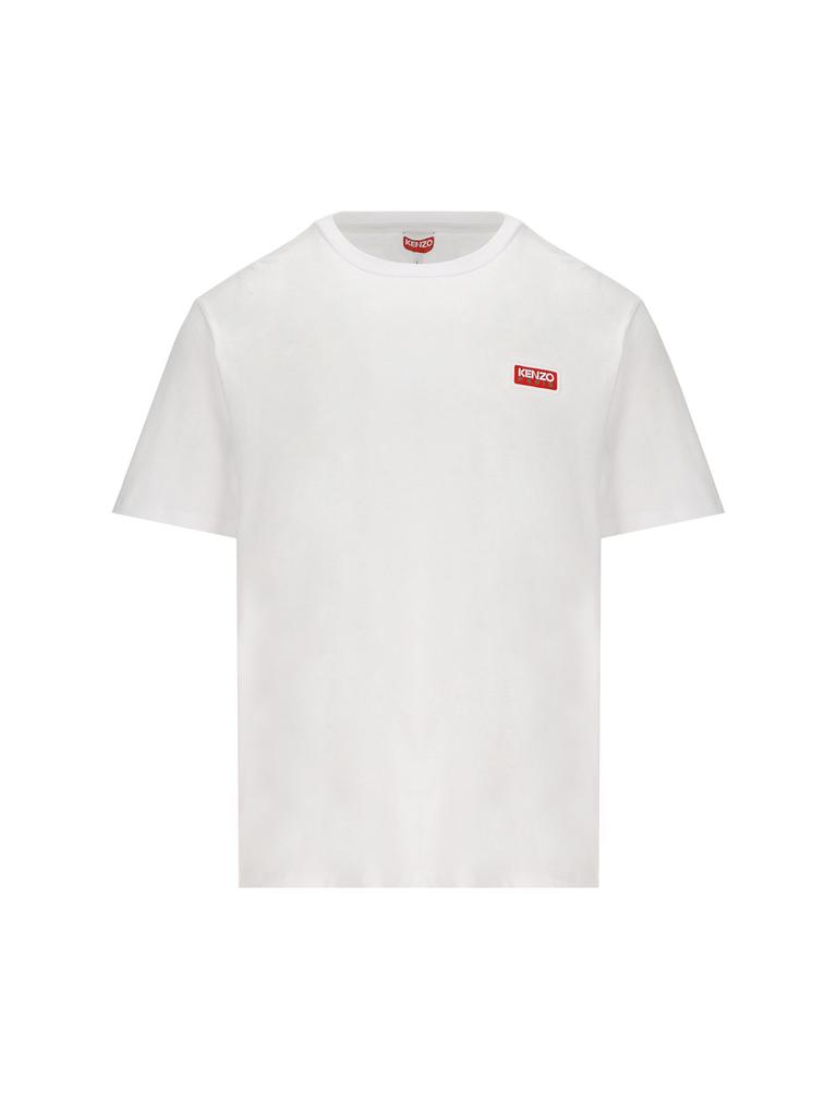 Diesel WHITE COTTON T-MIEGOR-K77 T-SHIRT - T-Shirts