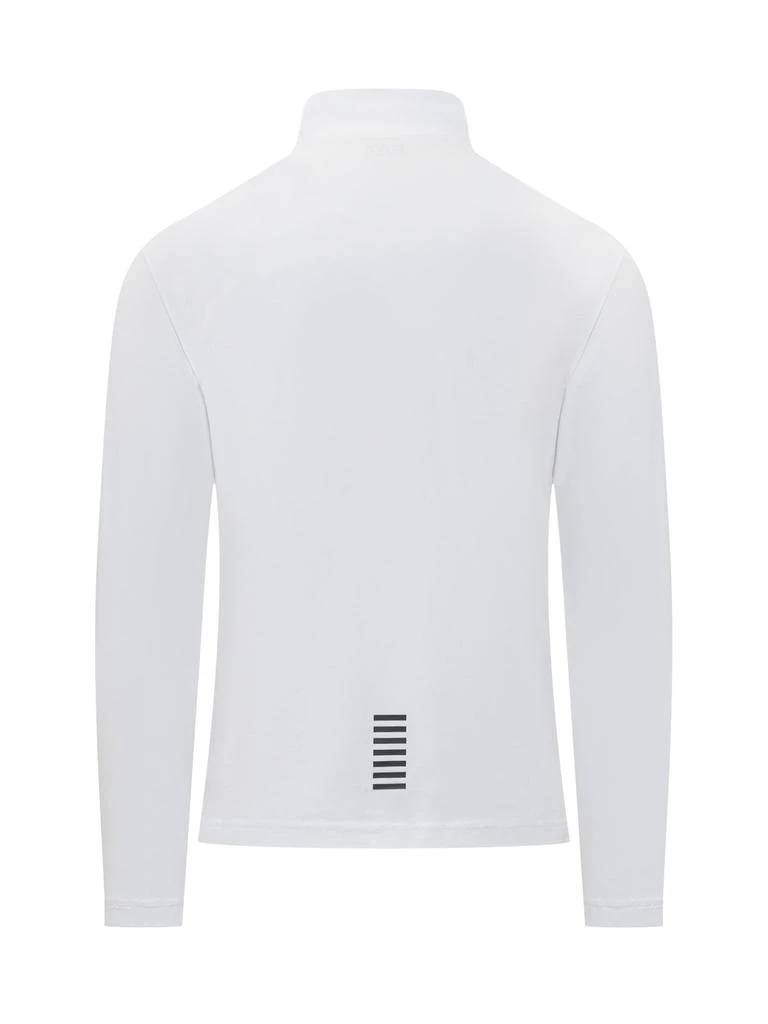 Emporio Armani Ea7 Emporio Armani Logo Printed Long Sleeved Polo Shirt 2