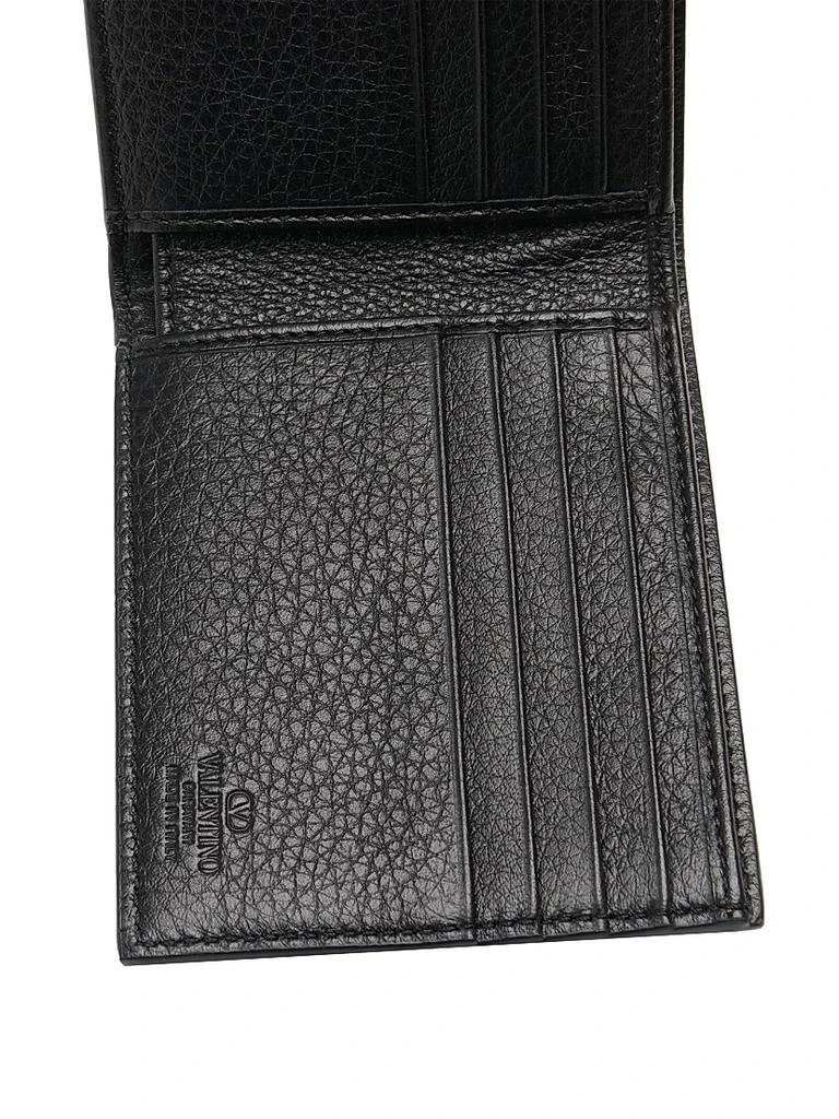 Valentino Rockstud Wallet in Grainy Calfskin 4