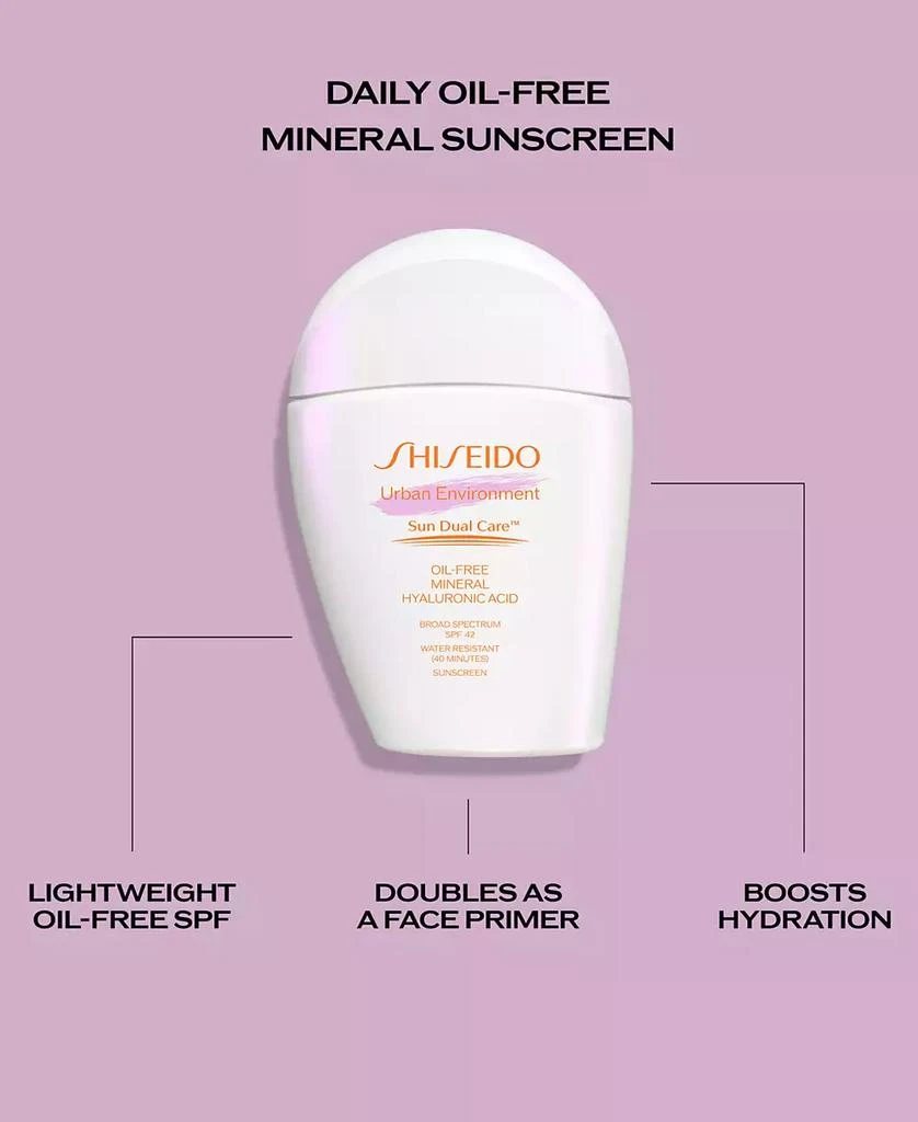 Shiseido Urban Environment Mineral Sunscreen SPF 42, 1 oz. 4