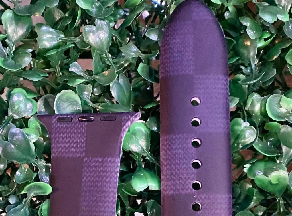 Dani & Em Dani & Em - Unisex Designer Inspired Silicone Apple Watch Band 2