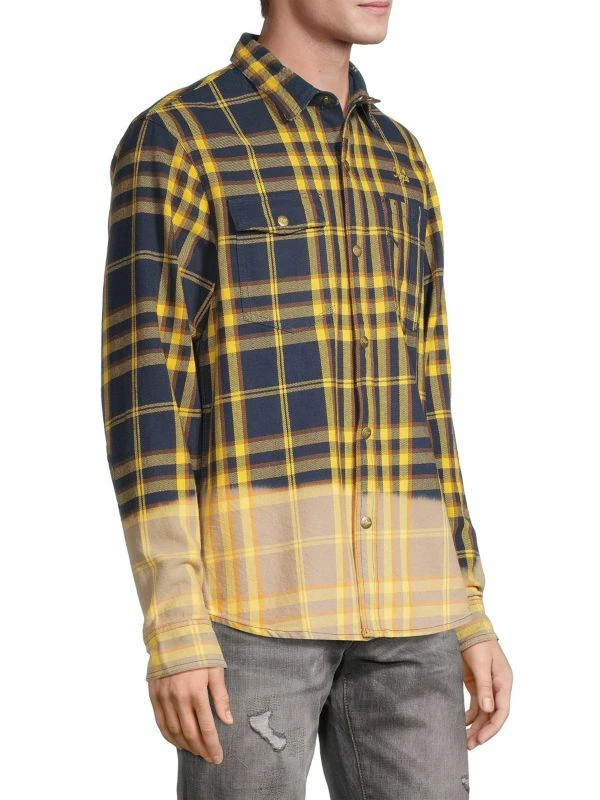 Prps Goods & Co Sill Faded Plaid Shirt 3