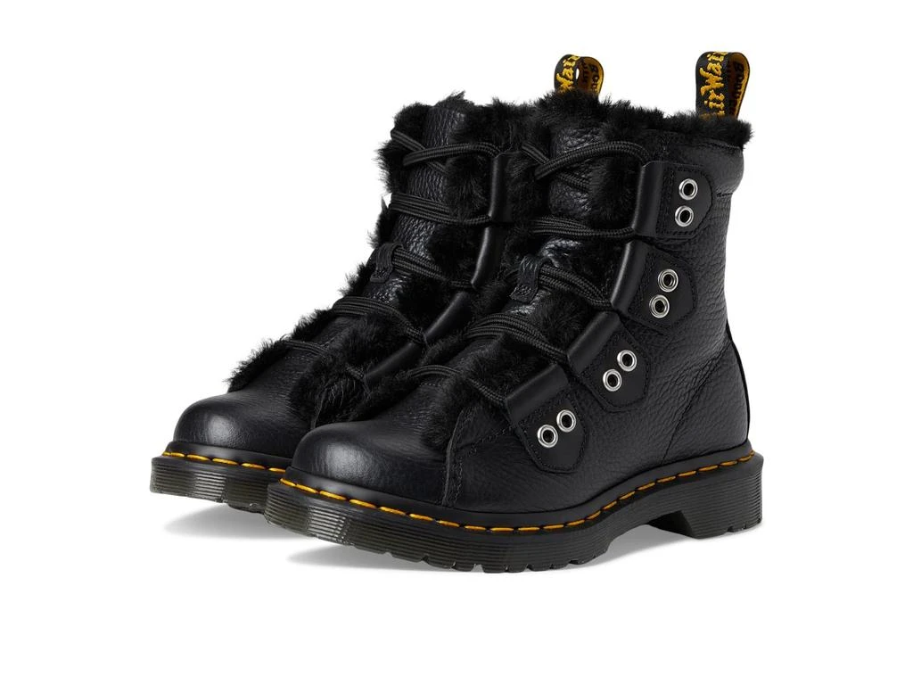 Dr. Martens 1460 Lace To Toe Fur Lined Boots 1