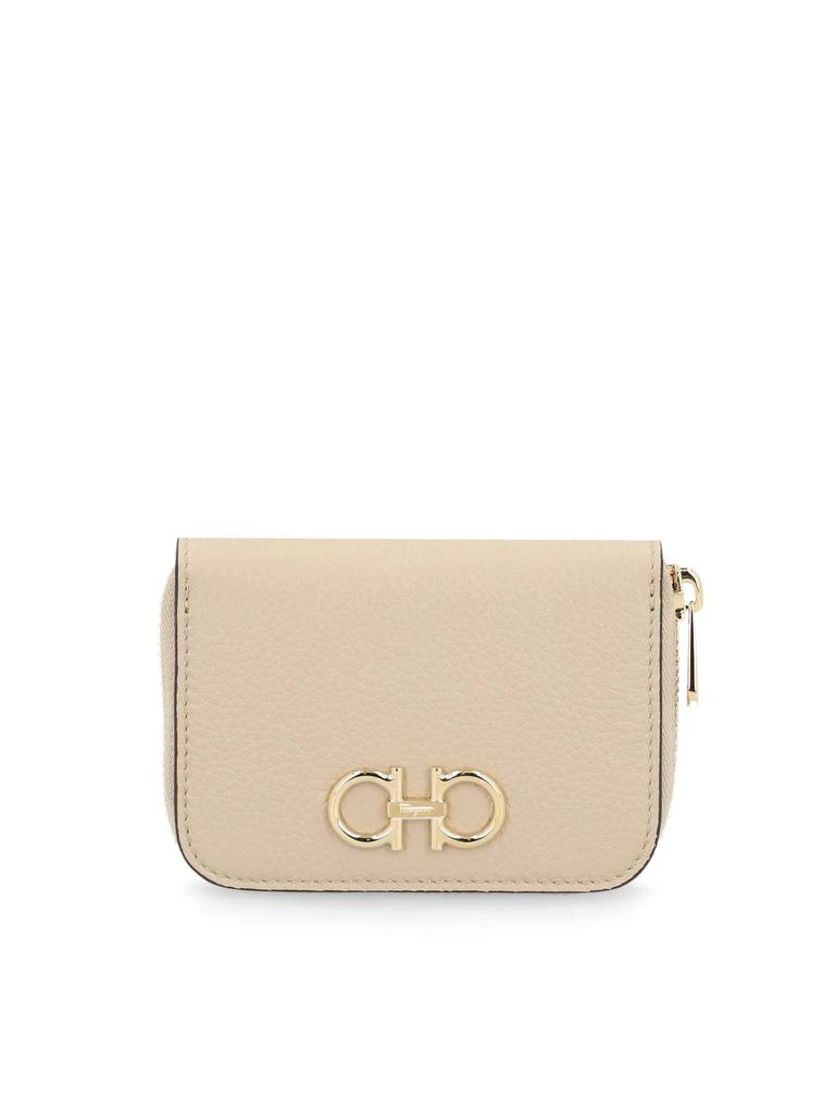 Salvatore Ferragamo Ferragamo Gancini Zipped Card Holder 1