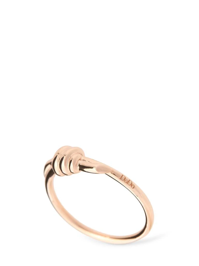 Dodo 9kt Rose Gold Knot Ring 1